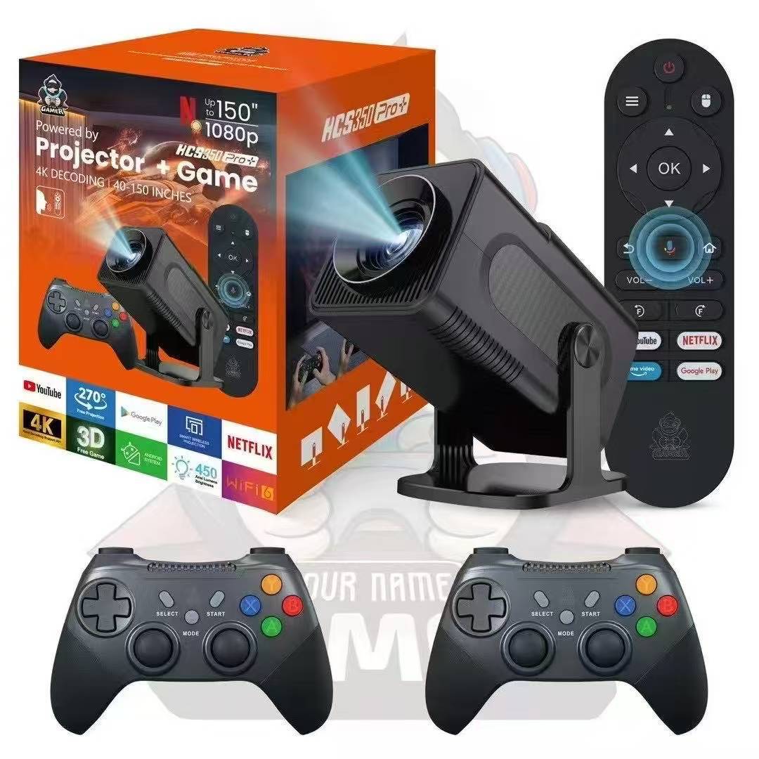 hcs350pro + android game projector wifi smart wireless 20000 games console portable home hd projector hcs350pro + android game projector wifi smart wireless 20000 games console portable home hd projector